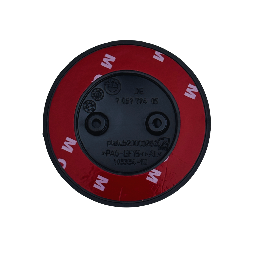 Emblema BMW Capota (82mm) - Negru cu Alb