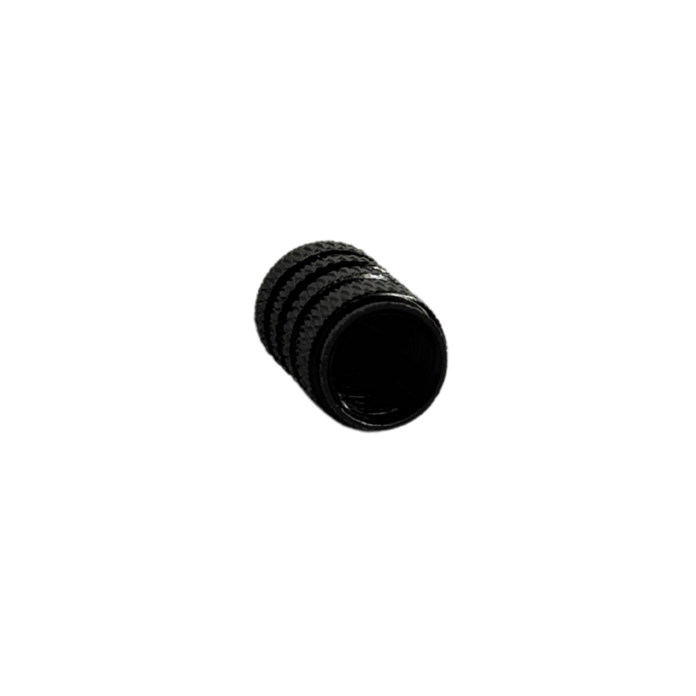 Set 4 Capace Valvă Roți Auto – Universale, ABS Negru