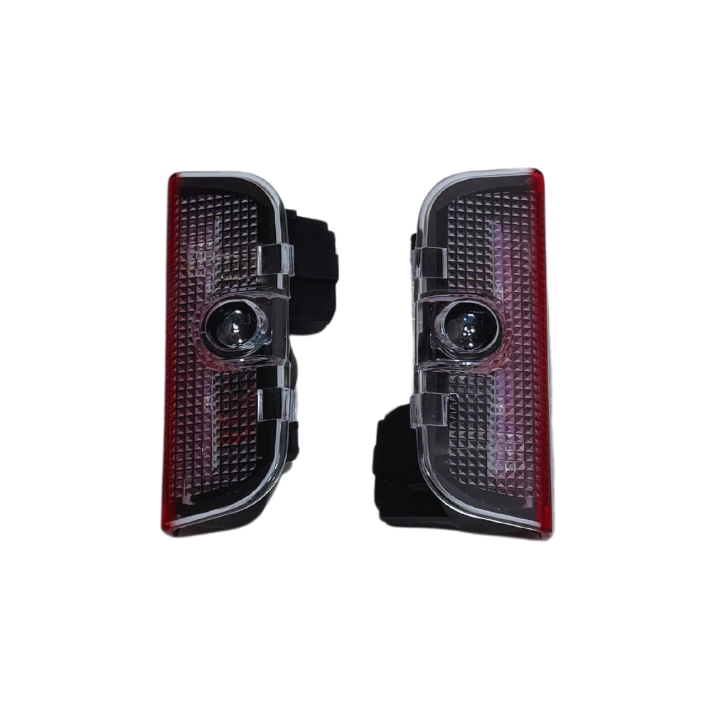 Set 2 Proiectoare Portiera LED Logo VW R-Line, Passat, Golf, CC