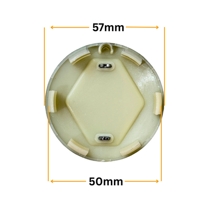 Set 4 Capace Jante Renault Gri