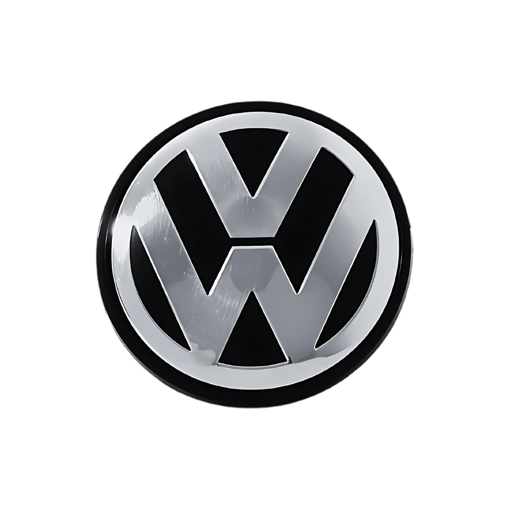 Set 4 Capace Jante VW – 65mm, Negru