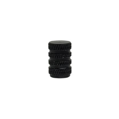 Set 4 Capace Valvă Roți Auto – Universale, ABS Negru